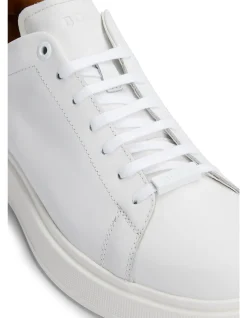 Bulton Runner Leather Trainers White