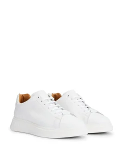 Bulton Runner Leather Trainers White
