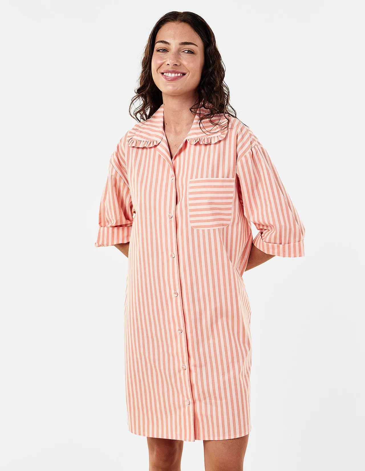 Butterscotch Stripe Nightshirt