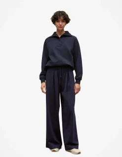 Button Neck Sweat