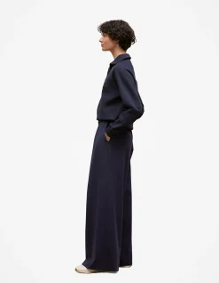 Button Neck Sweat