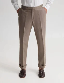 BYRON LINEN BLEND PANTS