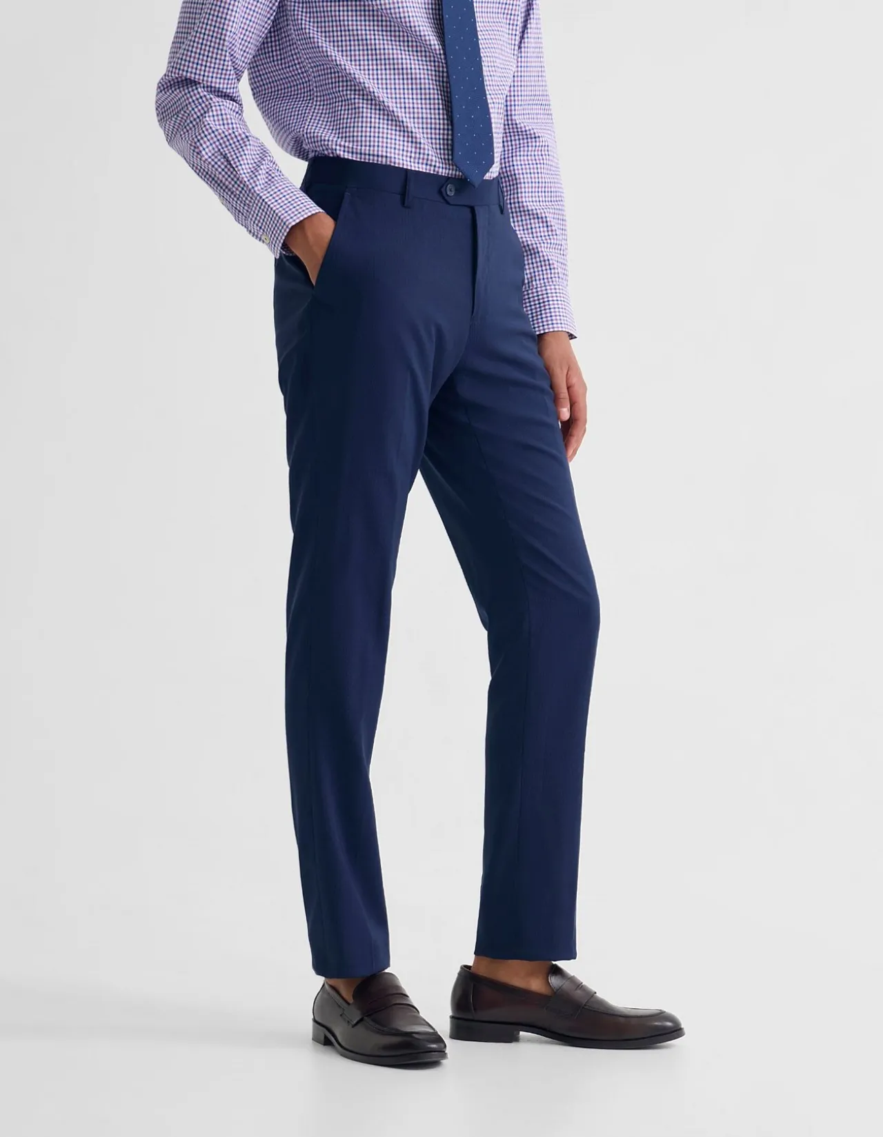 BYRON COMFORT LINE WOOL SUIT TRSER