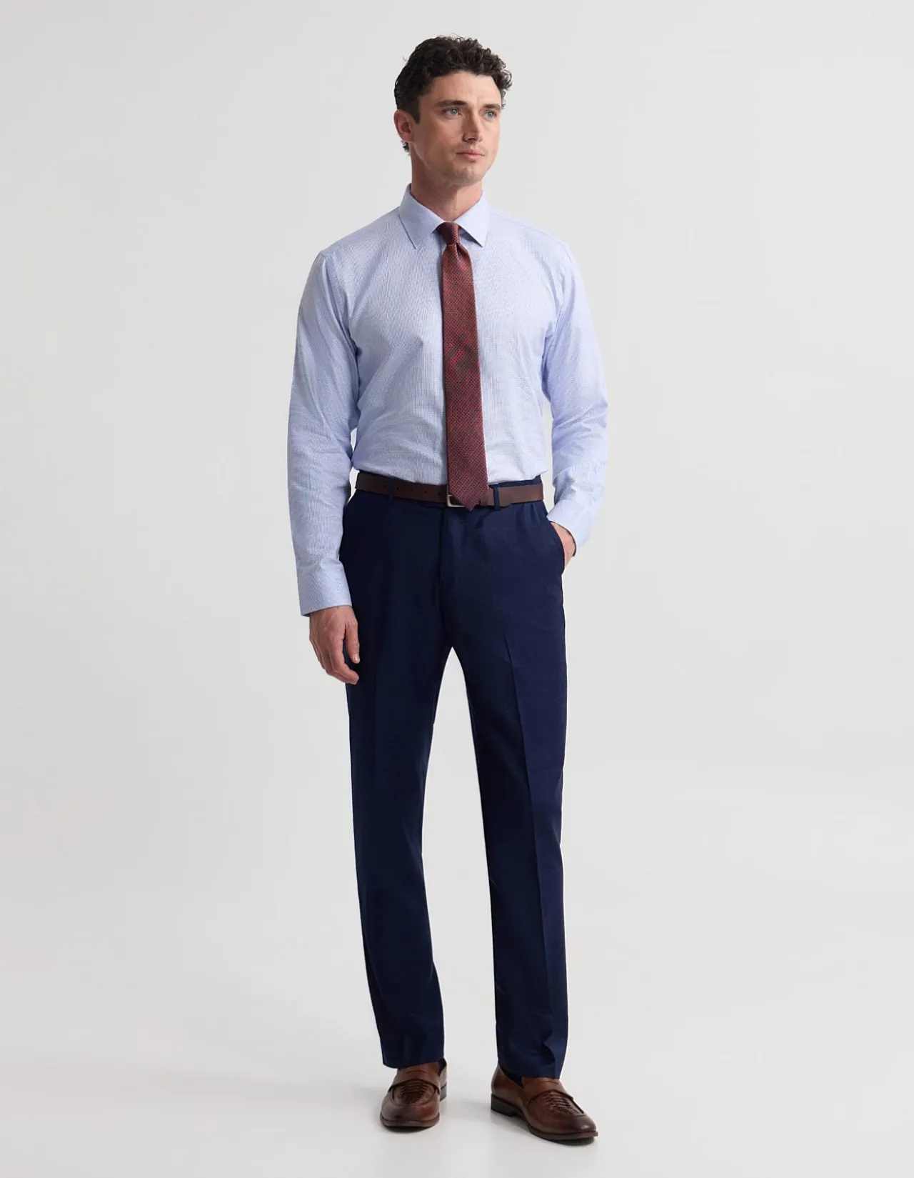 BYRON WOOL SUIT TROUSERS