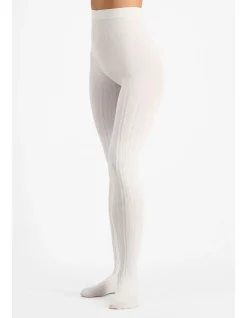 Cable Tight Soft Winter Knit Tights