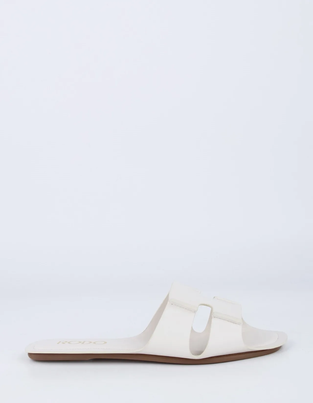 CALF FLAT SANDAL