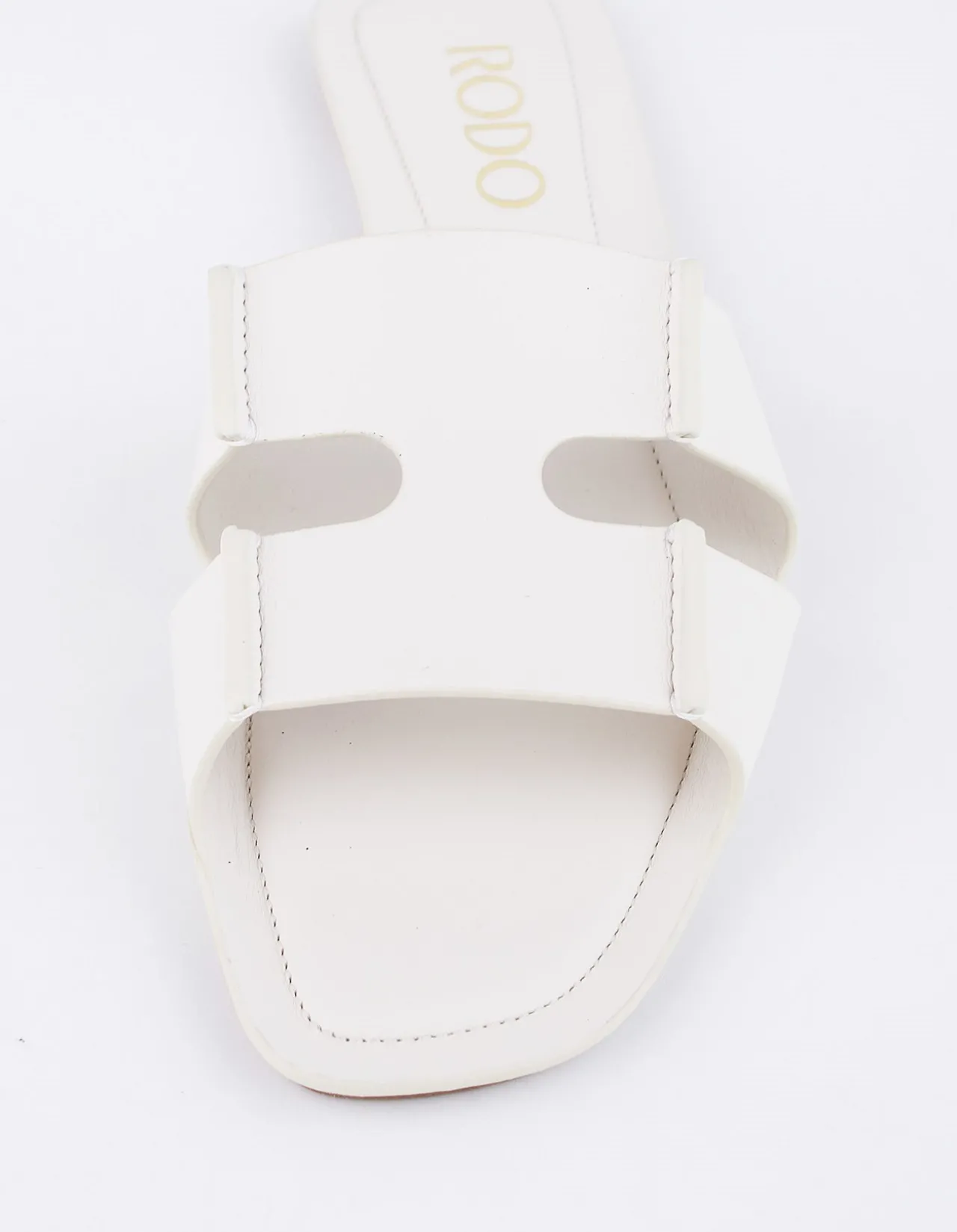 CALF FLAT SANDAL