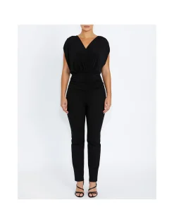 CALISTA BLACK JERSEY TOP