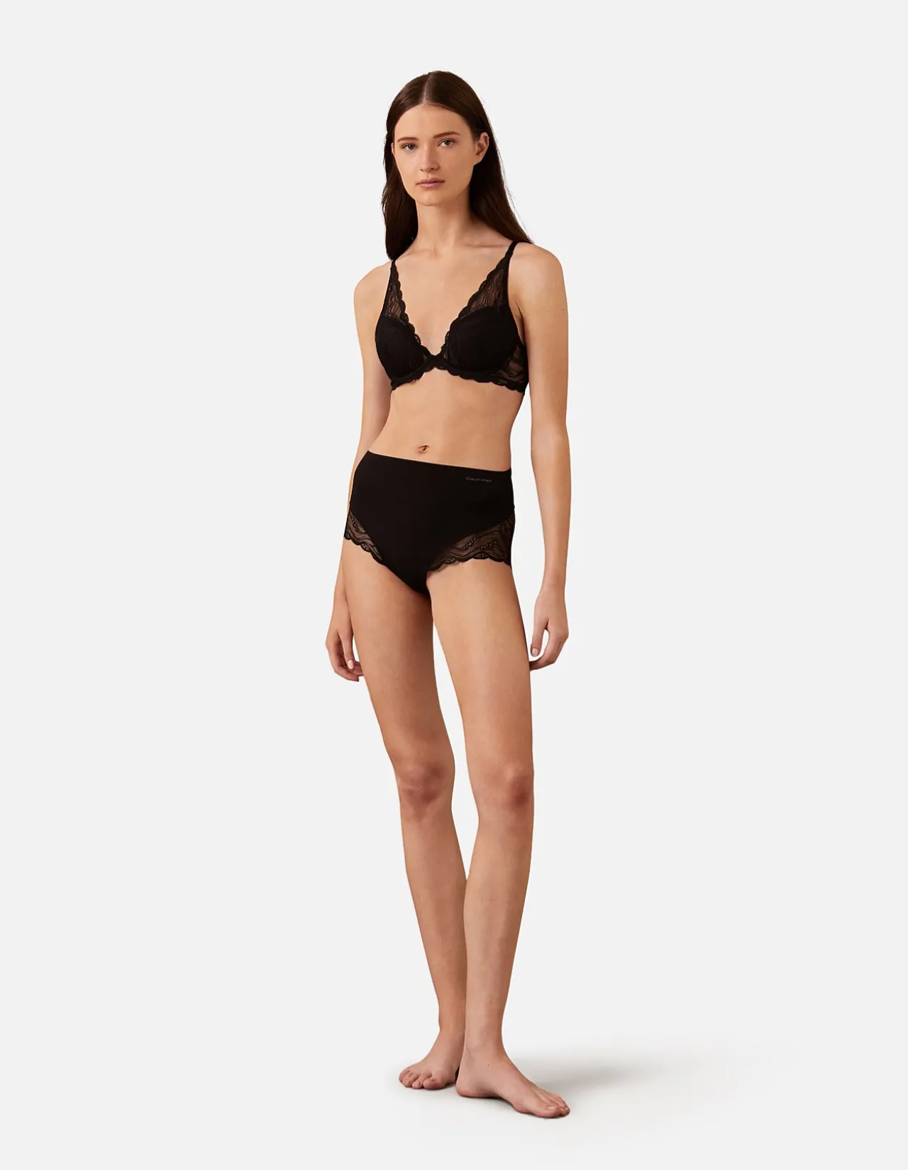 CALVIN KLEIN INSTINCT LIGHTLY LINED PLUNGE BRA