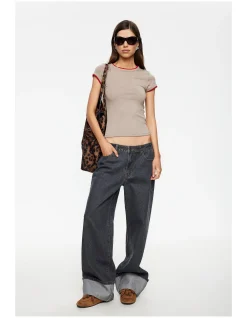 Capo Contrast Hem T-Shirt