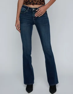 CARA LOW RISE BOOTCUT JEANS