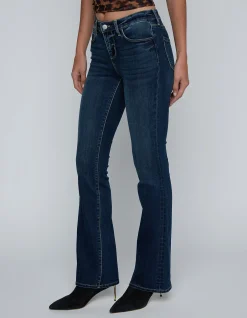 CARA LOW RISE BOOTCUT JEANS
