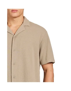 CARLOS COTTON WAFFLE SS SHIRT