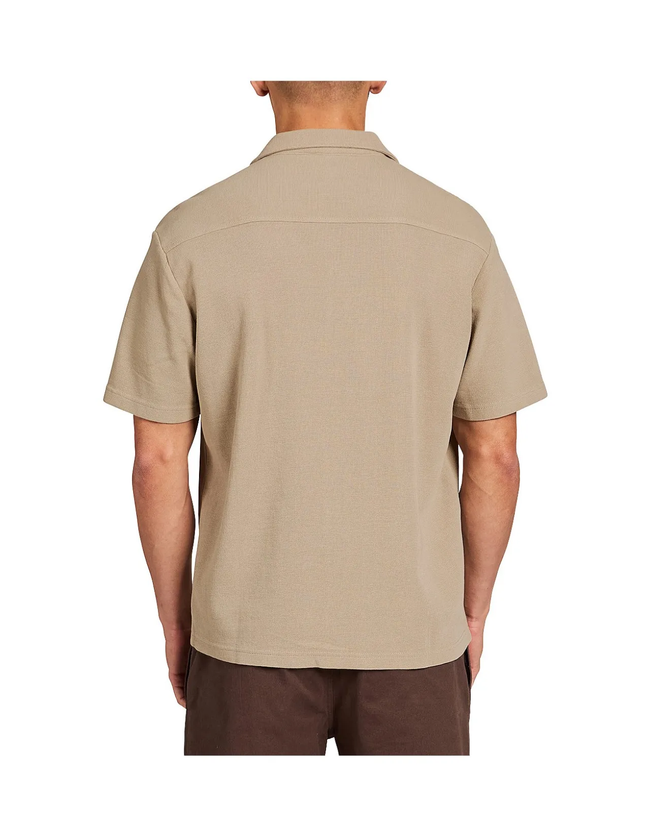 CARLOS COTTON WAFFLE SS SHIRT