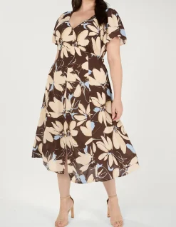 CAROLINE VISCOSE DRESS