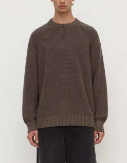 Carson Cotton Rib Knit Bark