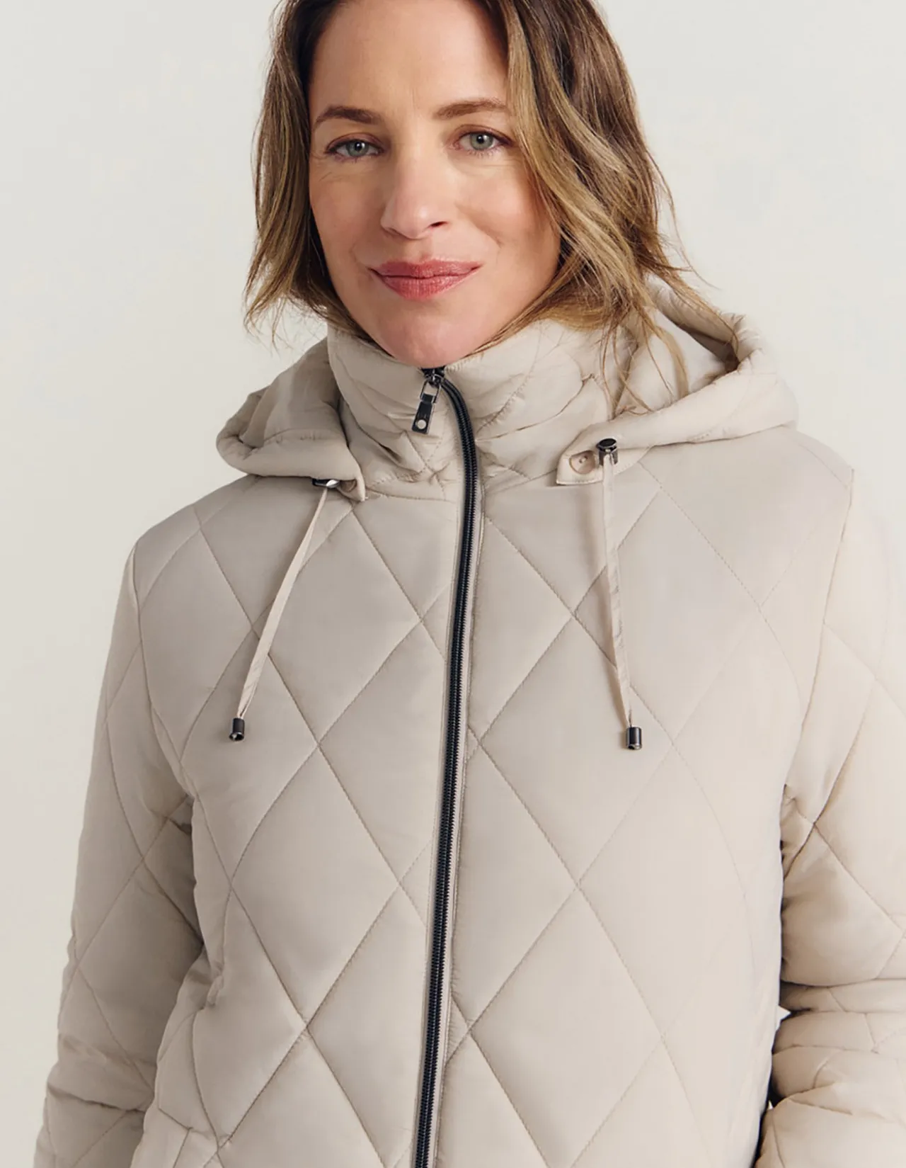CARTA QUILTED LONGLINE JACKET