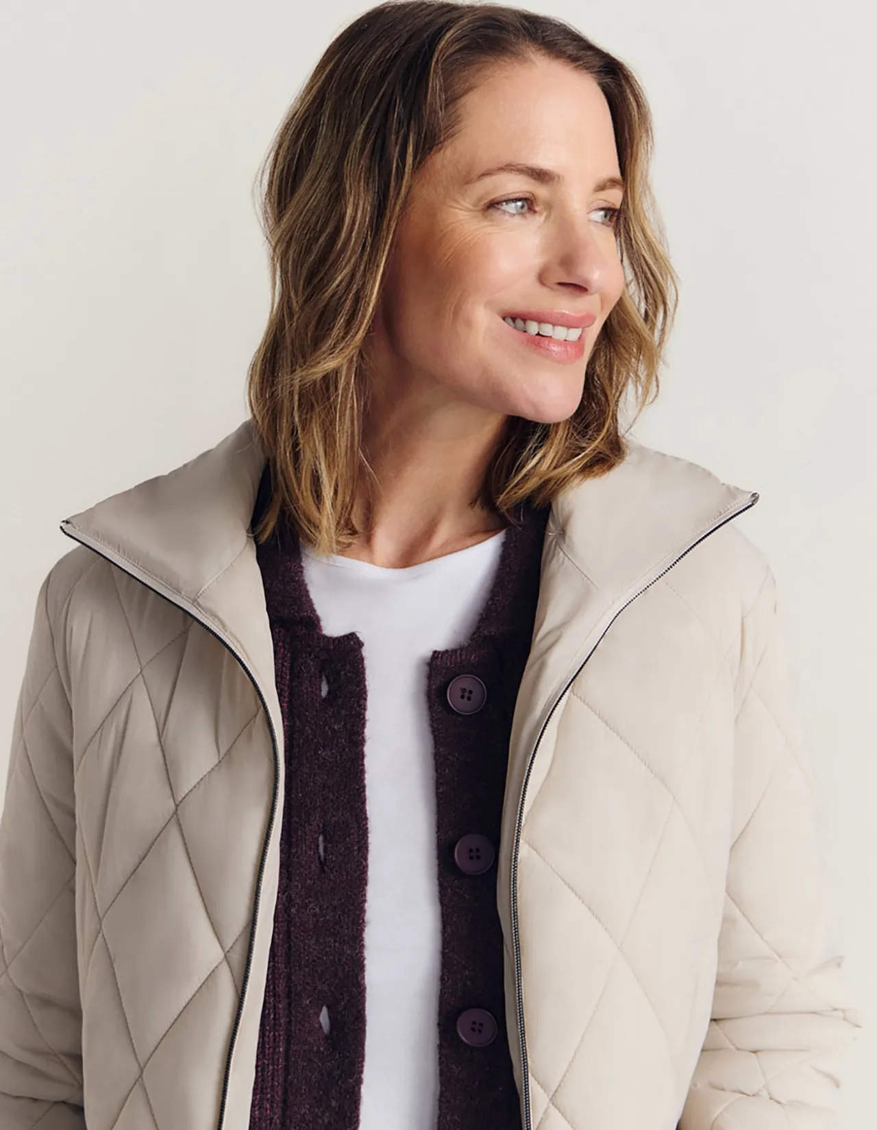 CARTA QUILTED LONGLINE JACKET
