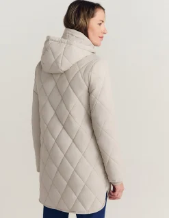 CARTA QUILTED LONGLINE JACKET