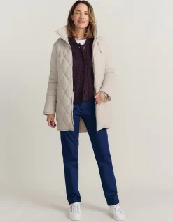 CARTA QUILTED LONGLINE JACKET