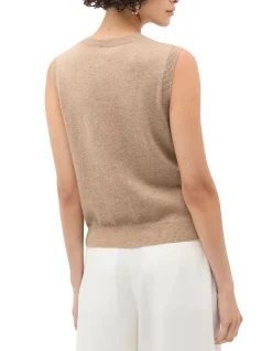 CASHMERE KNIT VEST