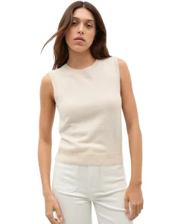 CASHMERE KNIT VEST