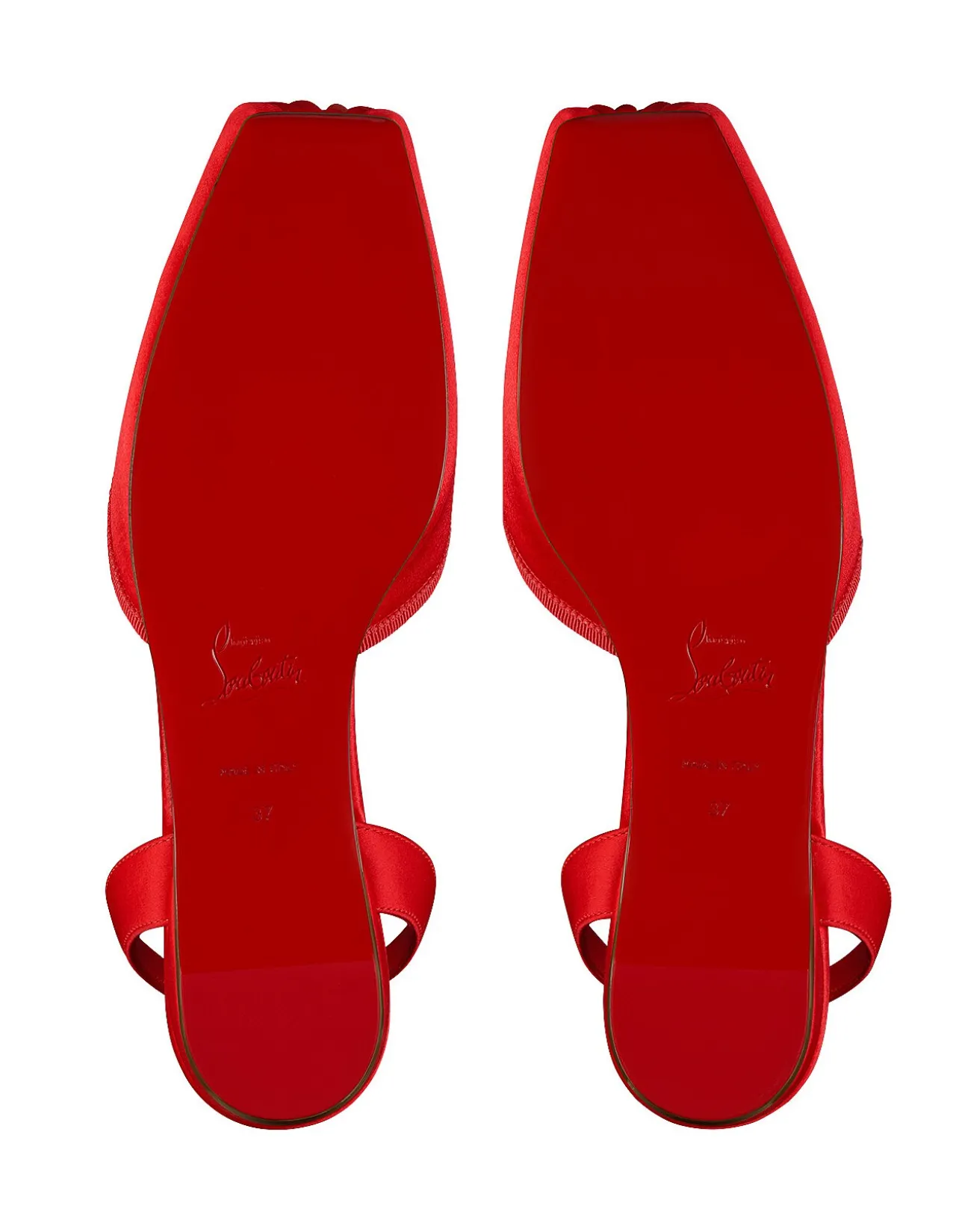 CASSIA LACE UP FLAT CREPE SATIN GRAPEFRUIT FLATS