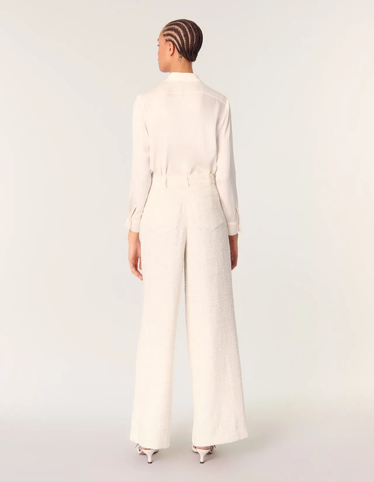 Cecily Silk Button-Front Shirt