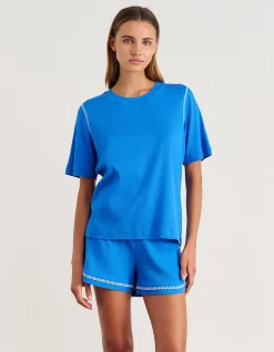 CELINA BLANKET STITCH SHIRT