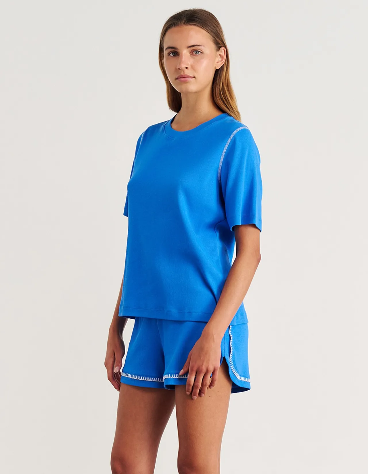 CELINA BLANKET STITCH SHIRT