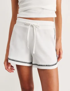 CELINA BLANKET STITCH SHORT