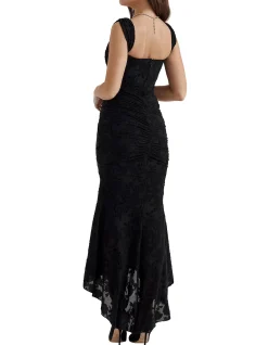 CESCA FLORAL MAXI DRESS