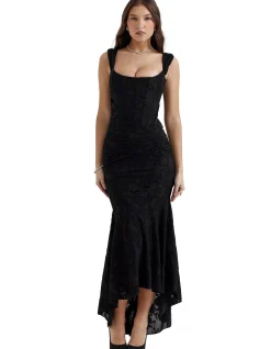 CESCA FLORAL MAXI DRESS