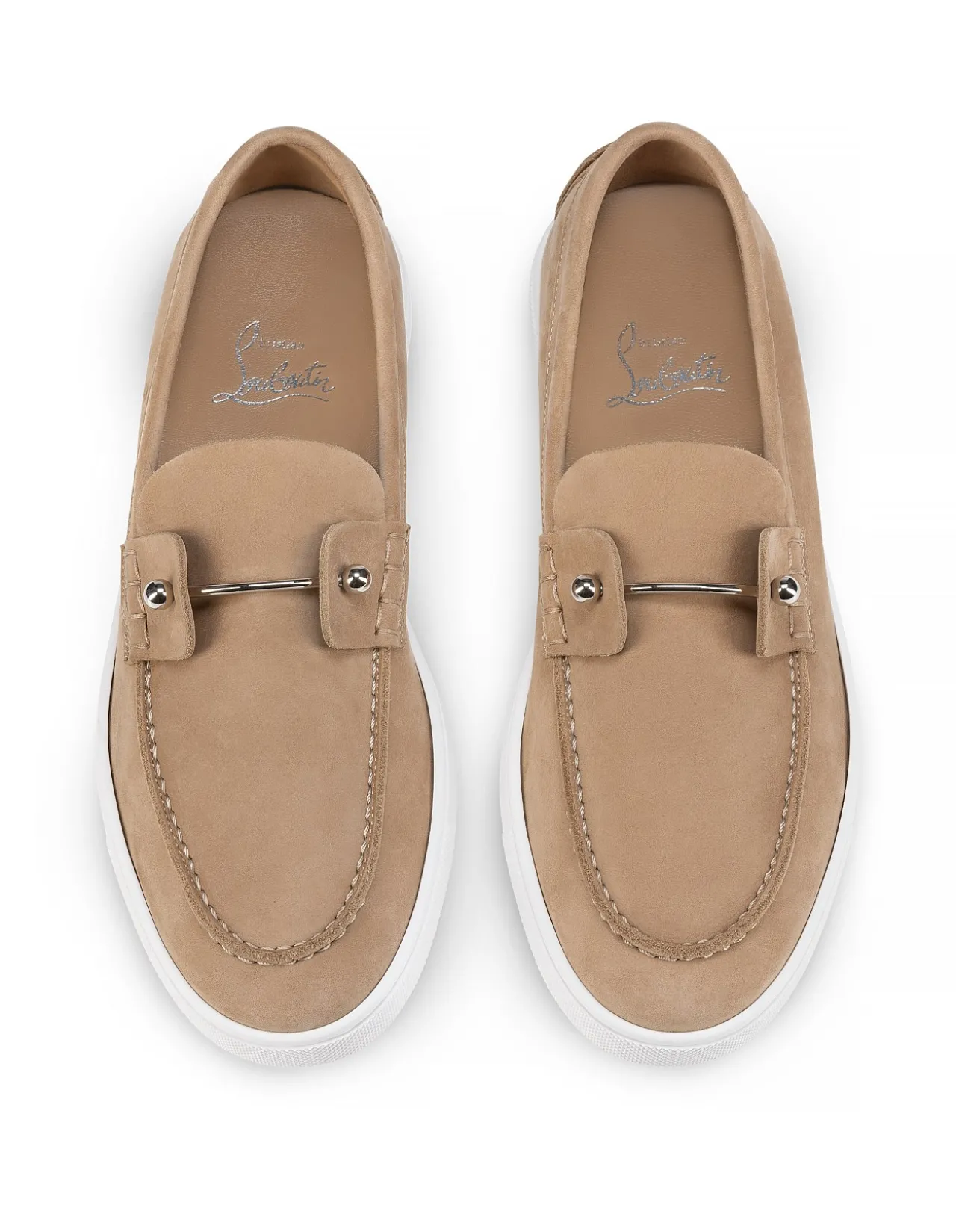 CHAMBELIBOAT DONNA FLAT CALF NUBUCK RETOURNE DS LIONNE