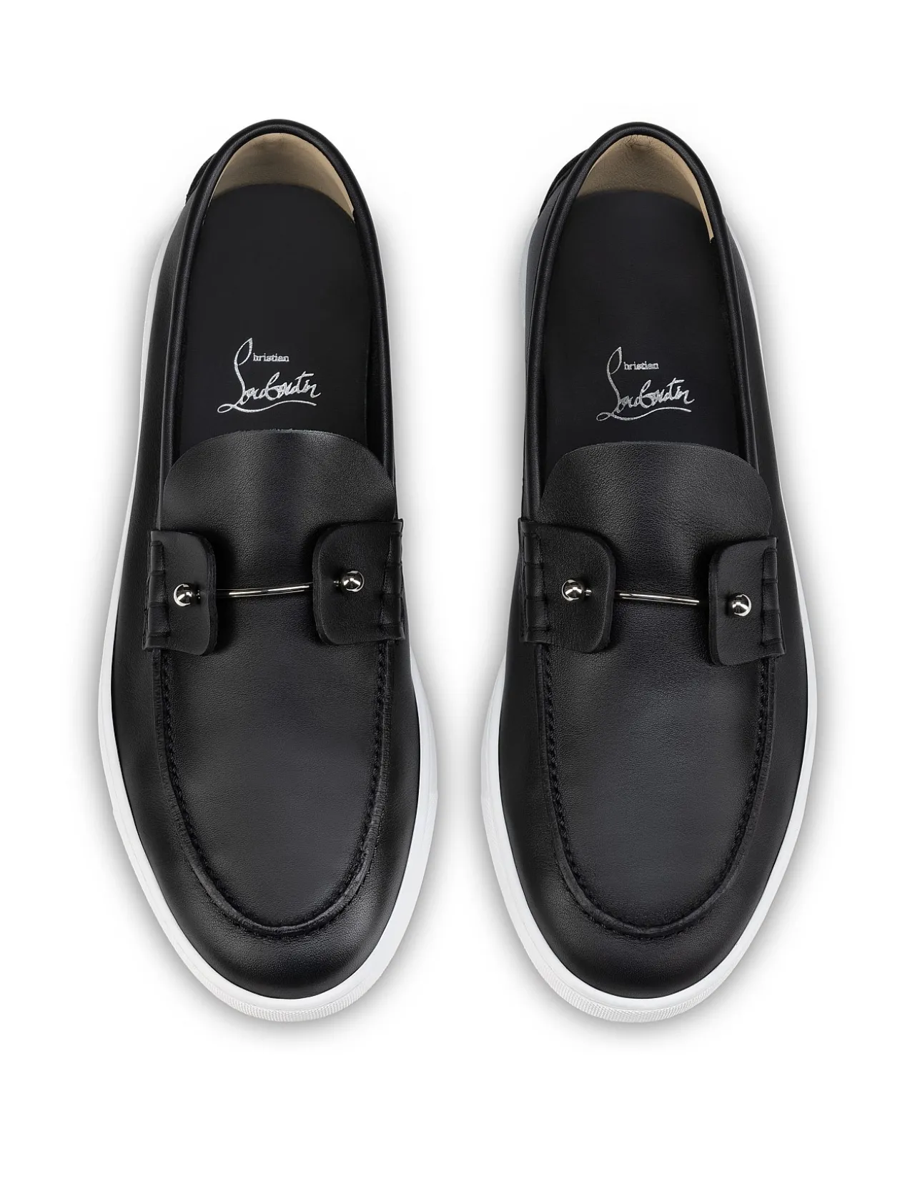 CHAMBELIBOAT FLAT CALF DS BLACK
