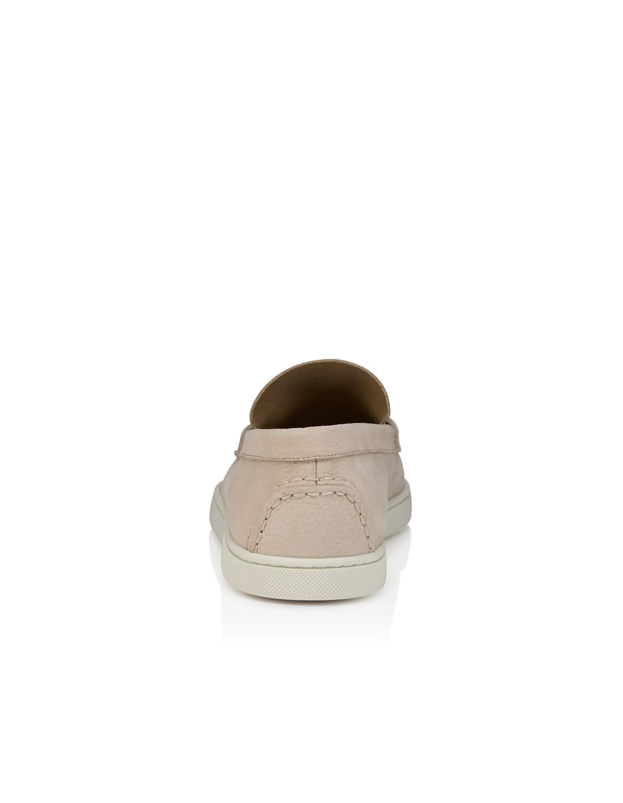 CHAMBELIBOAT FLAT NUBUCK GRAINE DS BEIGE
