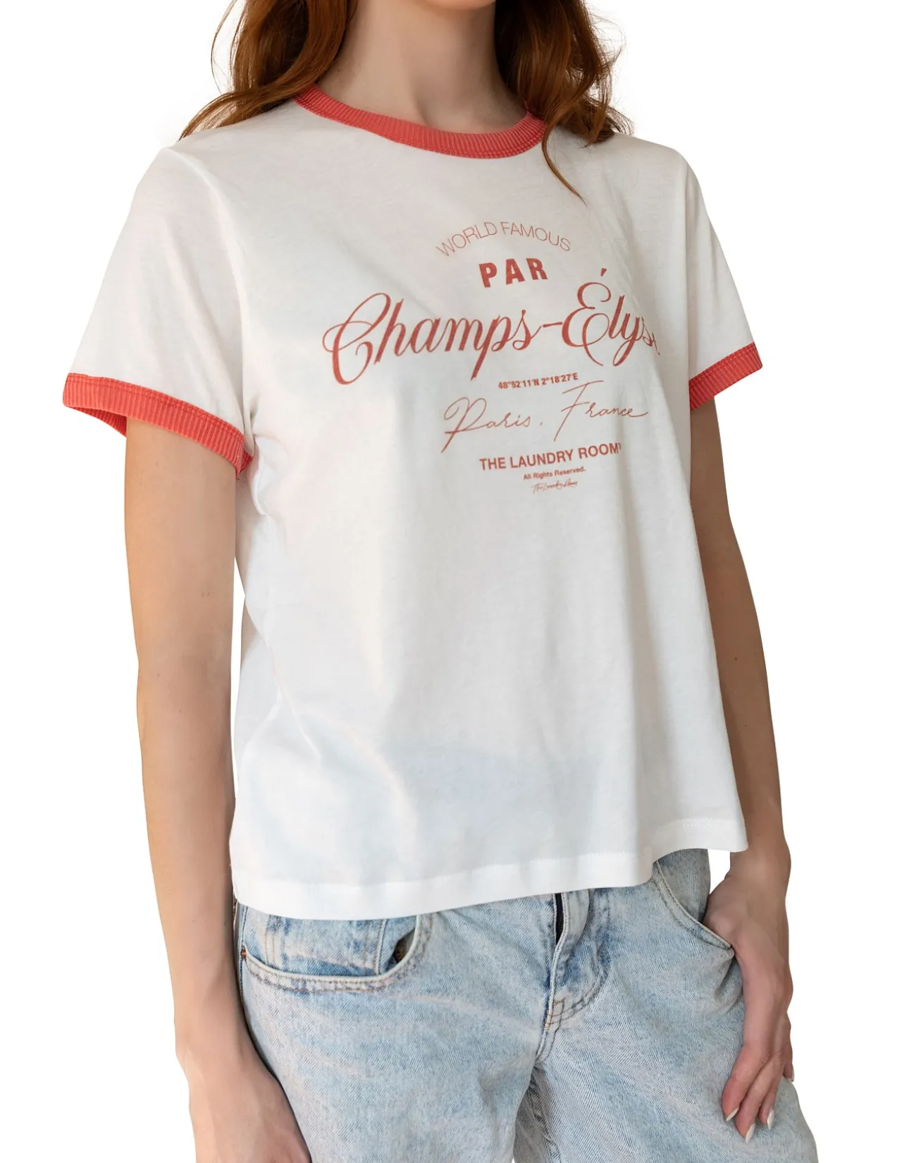 Champs Elysees Perfect Ringer T-Shirt