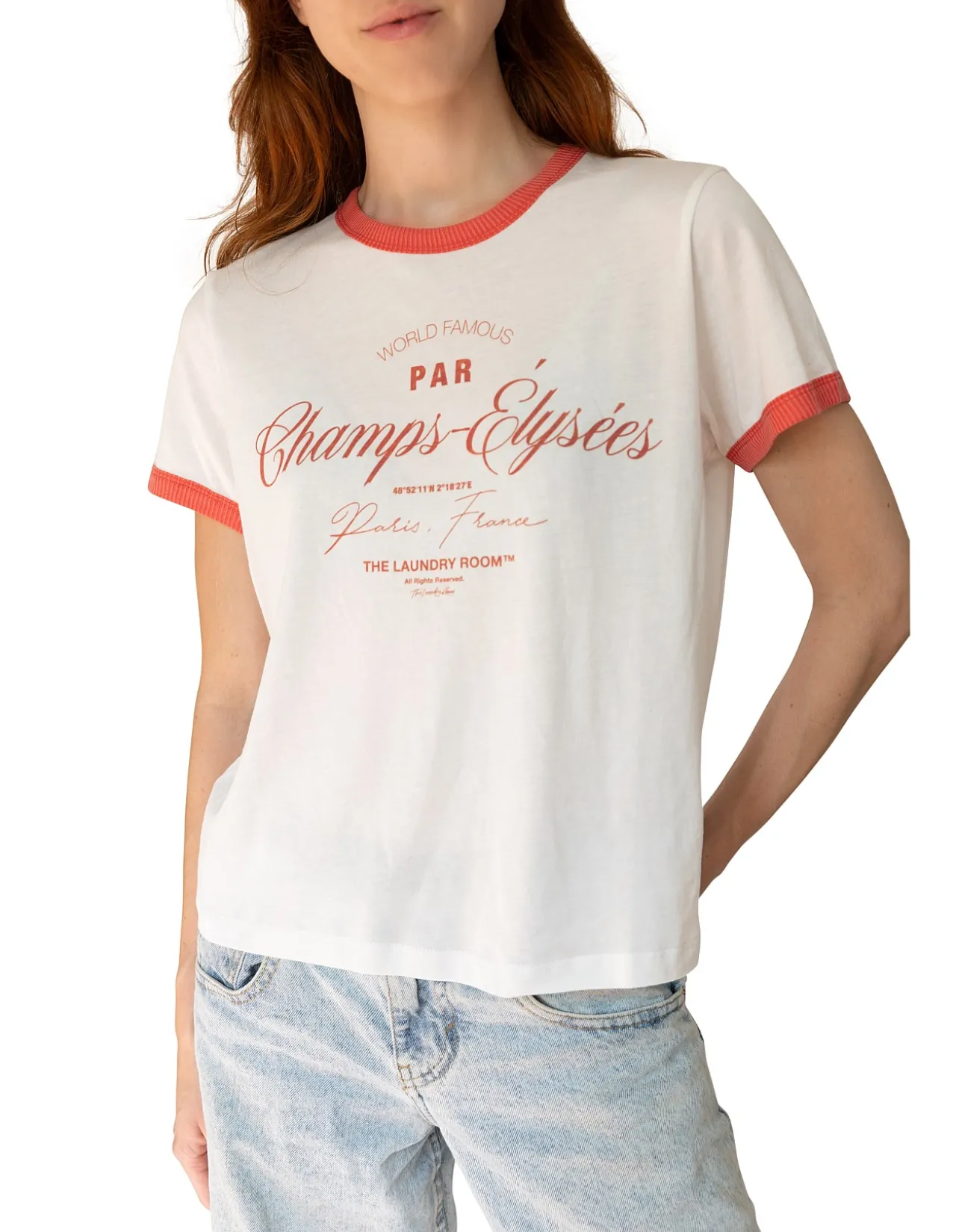 Champs Elysees Perfect Ringer T-Shirt