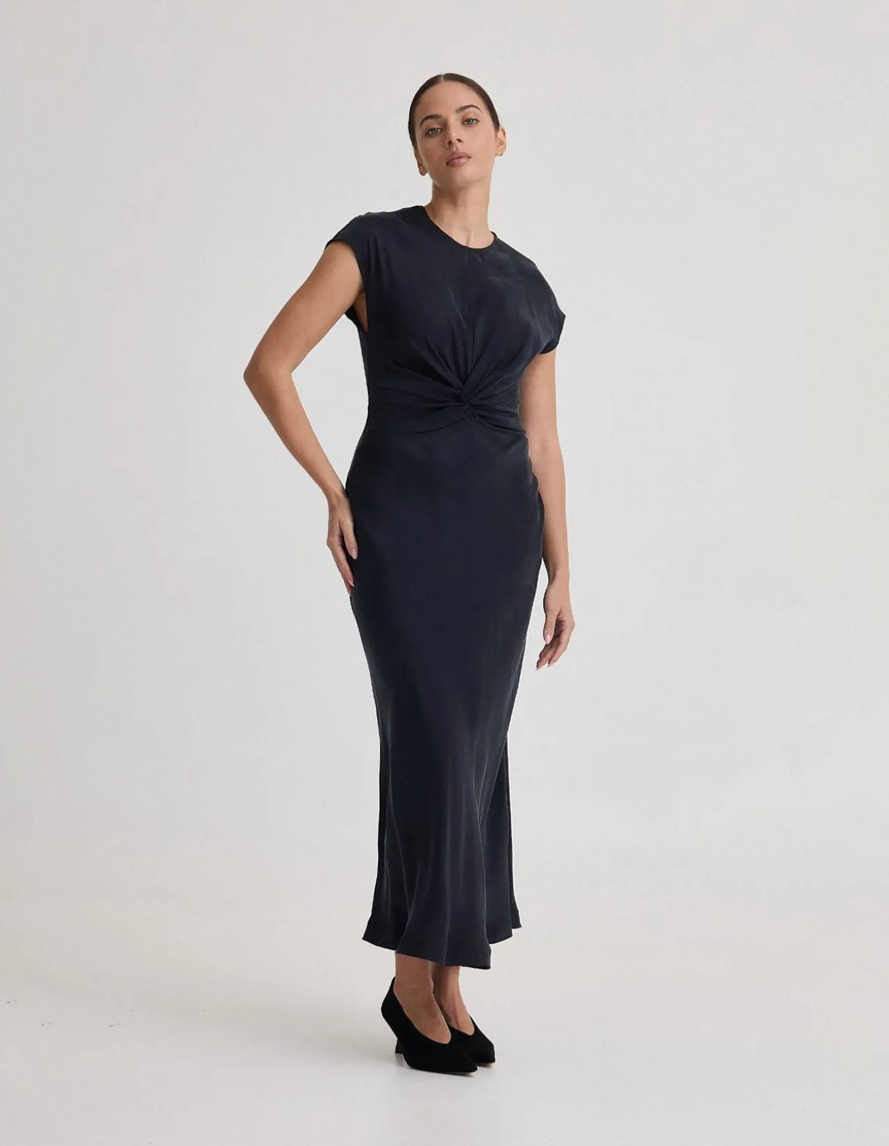CHARLOTTE CUPRO DRESS