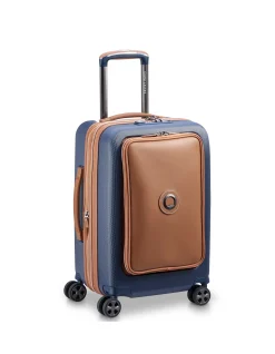 Chatelet Air 2.0 55cm Expandable Front Pocket Small Carry-On Suitcase Navy Blue