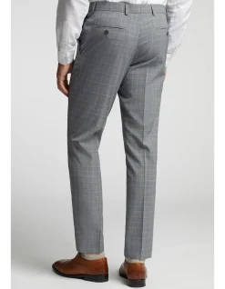 CHECK SUIT TROUSER