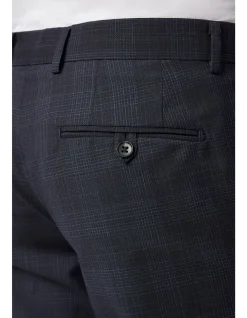 CHECK SUIT TROUSER
