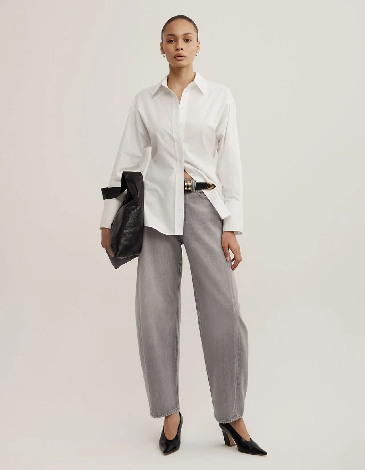 Cinched Waist Shirt