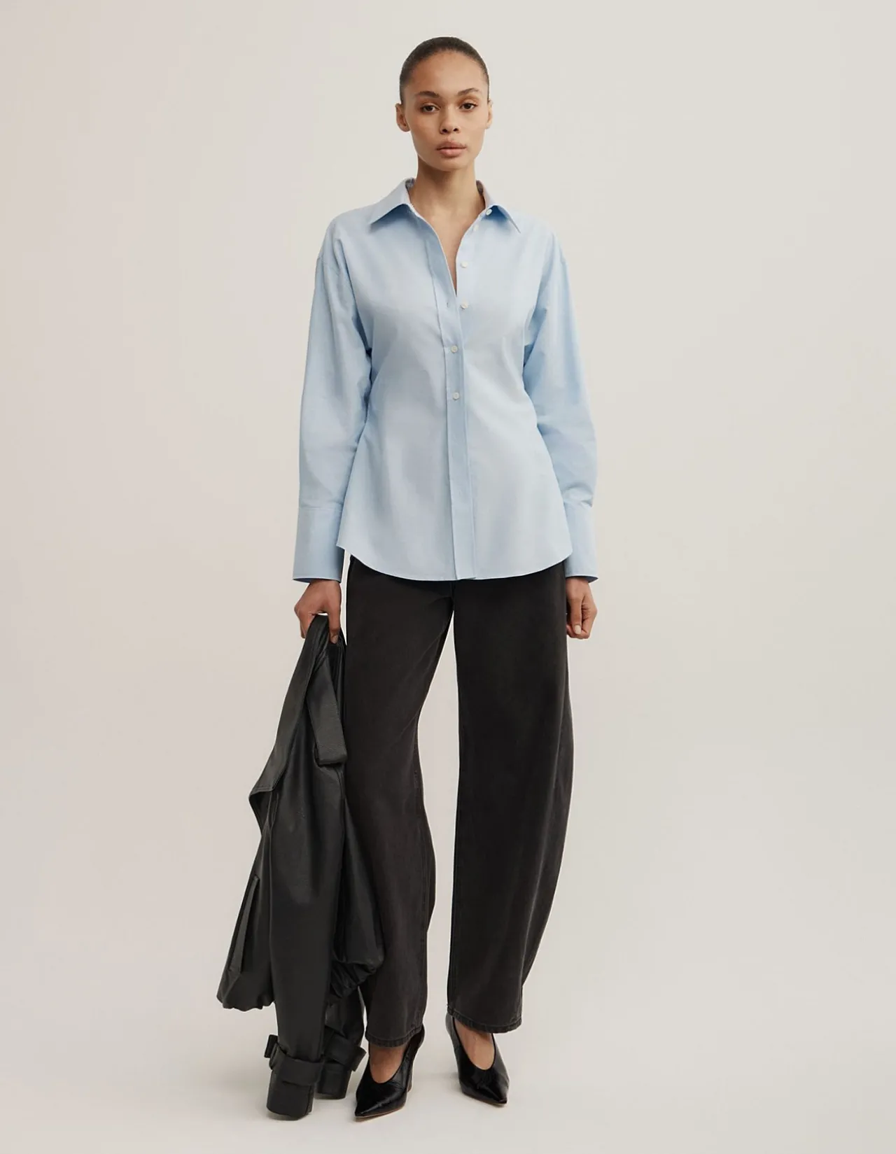 Cinched Waist Shirt