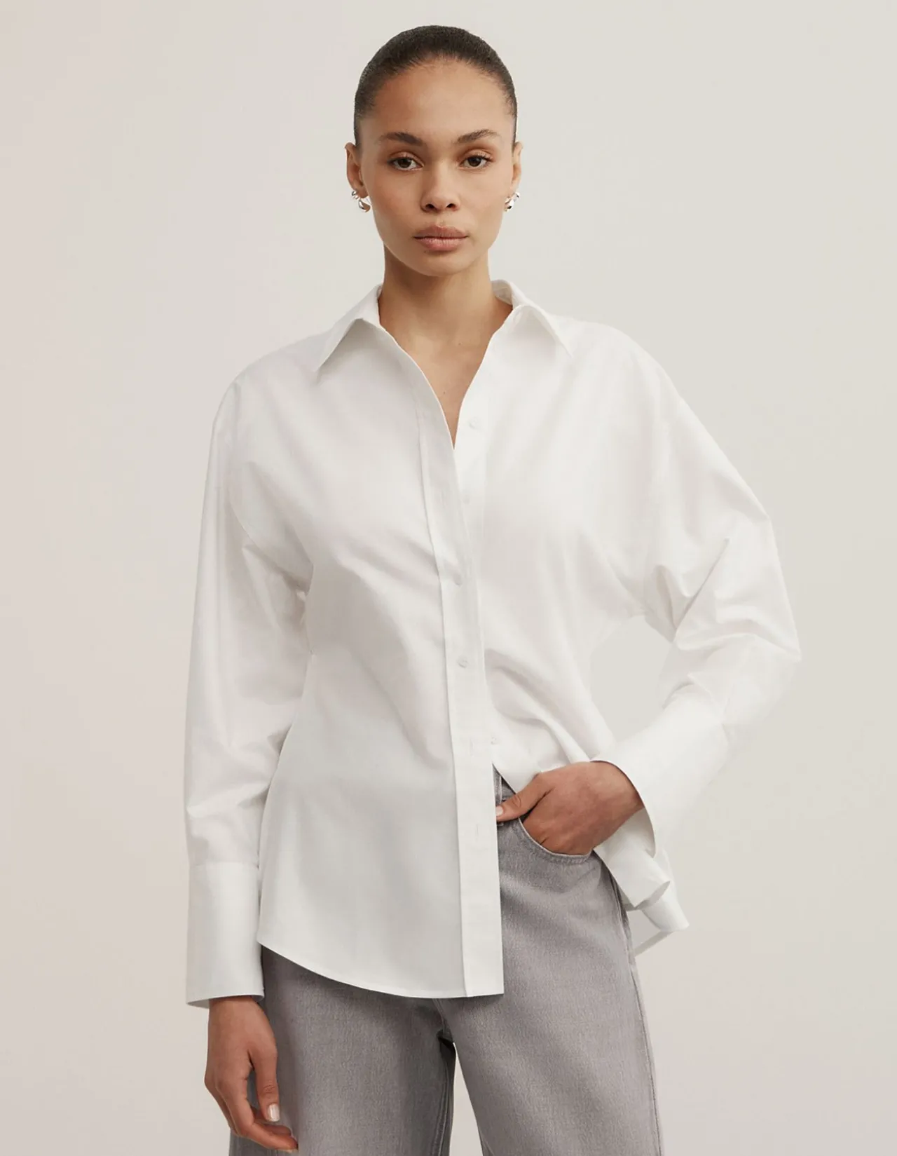 Cinched Waist Shirt