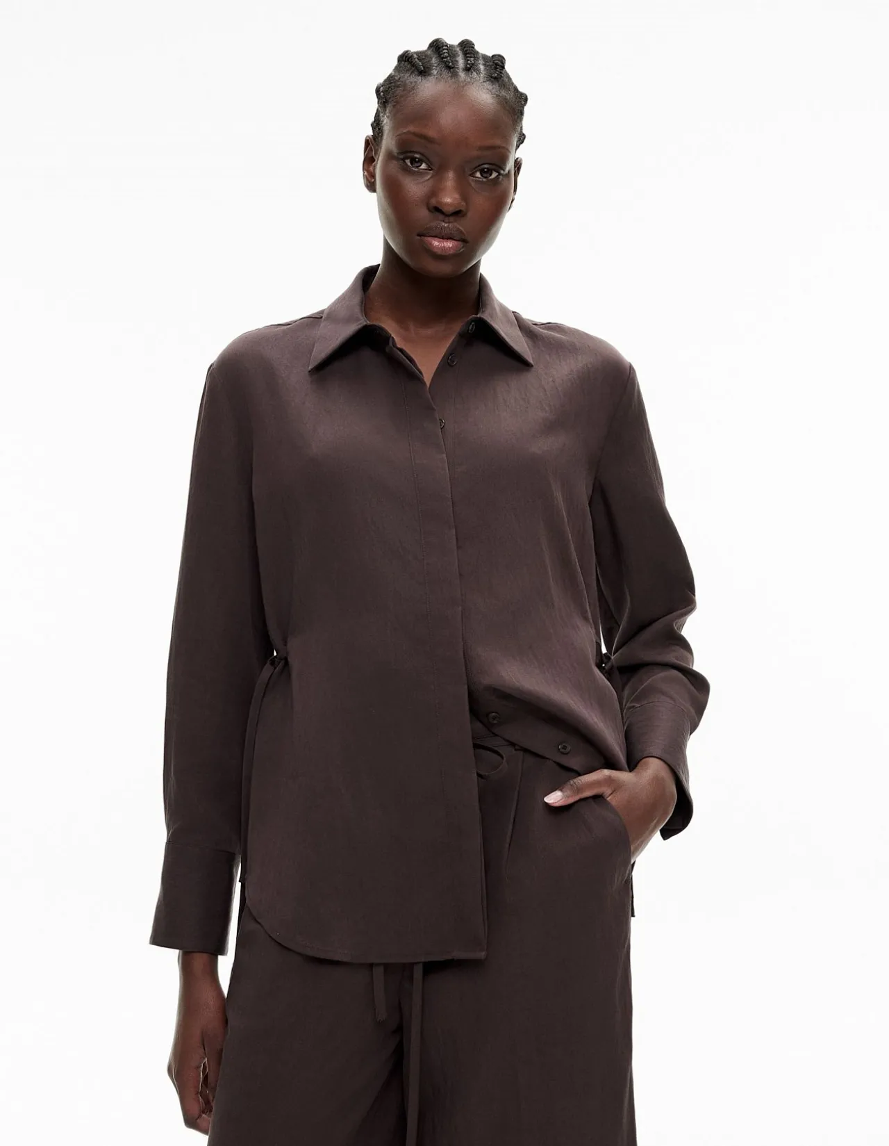 CINCHED WAIST SHIRT