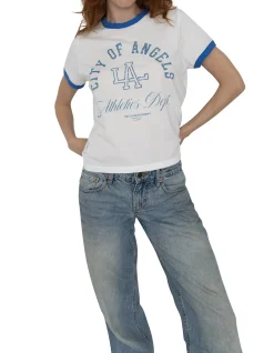 City Of Angels Athletic Dept. Perfect Ringer T-Shirt