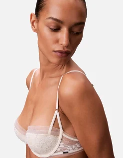 CK BLACK BRIDAL LIGHTLY LINED BALCONETTE