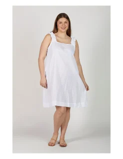 Claire Short Linen Dress