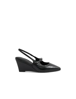Clarabel Slingback Wedge Heel Pumps